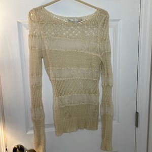 Lace sweater